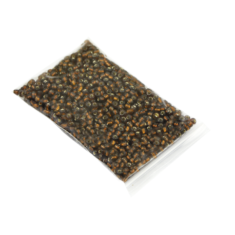 CUENTAS CRISTAL CARAMELO BOLSA 100gm CUENTAS CRISTAL CARAMELO BOLSA 100gm