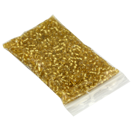 CUENTAS CRISTAL ORO BOLSA 100gm CUENTAS CRISTAL ORO BOLSA 100gm
