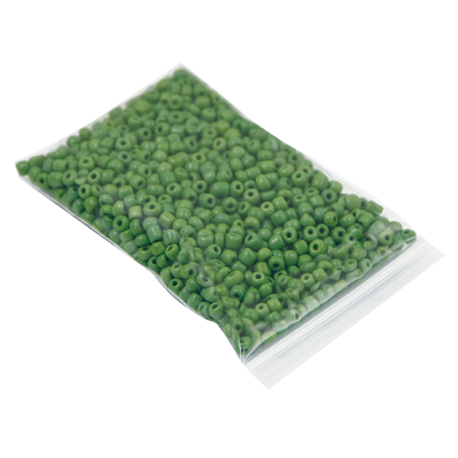 CUENTAS VERDE BOLSA 100gm CUENTAS VERDE BOLSA 100gm