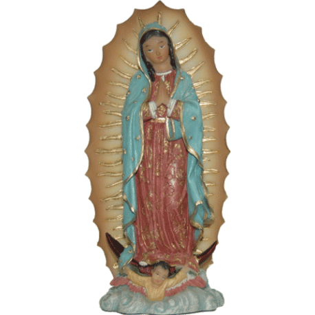 GUADALUPE VIRGEN MEXICO 11CM MARMOLINA GUADALUPE VIRGEN MEXICO 11CM MARMOLINA
