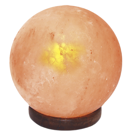 LAMPARA DE SAL ESFERA 15CMX15CM 3KG LAMPARA DE SAL ESFERA 15CMX15CM 3KG