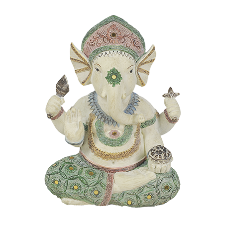 IMAGEN GANESHA SENTADA 22,5X18X10CM (REF 10483) IMAGEN GANESHA SENTADA 22,5X18X10CM (REF 10483)