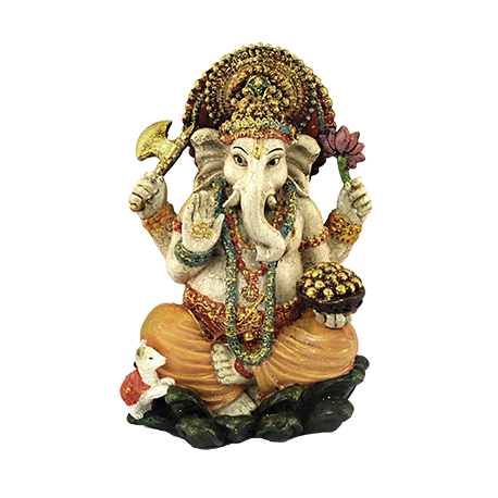 GANESHA 16X10X9 CM (REF 77316) GANESHA 16X10X9 CM (REF 77316)