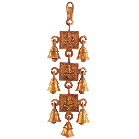 GANESHA MOVIL SIETE CAMPANAS BRONCE (REF 12006) GANESHA MOVIL SIETE CAMPANAS BRONCE (REF 12006)