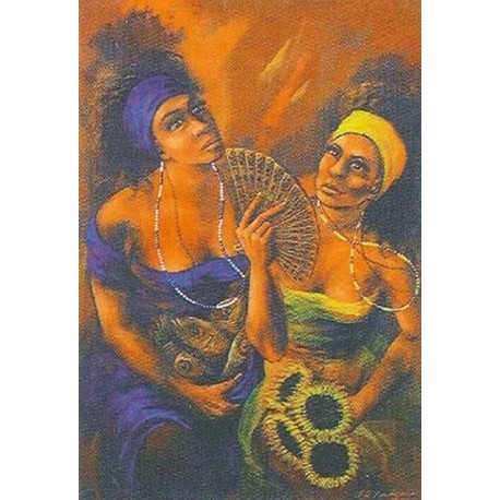 ESTAMPA YEMAYA Y OCHUN ESTAMPA YEMAYA Y OCHUN