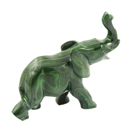 MALAQUITA ELEFANTE 8X8CM APROX MALAQUITA ELEFANTE 8X8CM APROX
