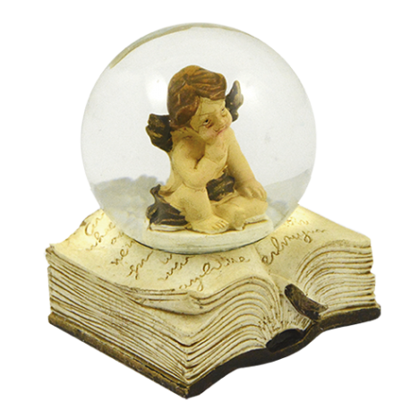 ANGEL BASE LIBRO CON BOLA AGUA 4CM (REF 07144) ANGEL BASE LIBRO CON BOLA AGUA 4CM (REF 07144)