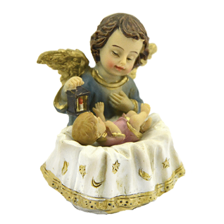 ANGEL DE LA GUARDA CON NIÑA 5CM (REF 07319) ANGEL DE LA GUARDA CON NIÑA 5CM (REF 07319)