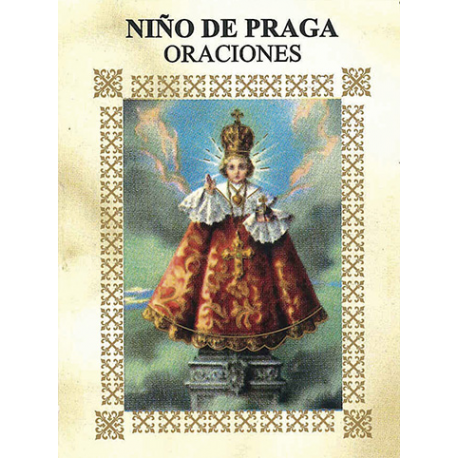 LIBRITO ORACIONES NIÑO DE PRAGA 7X5 CM LIBRITO ORACIONES NIÑO DE PRAGA 7X5 CM