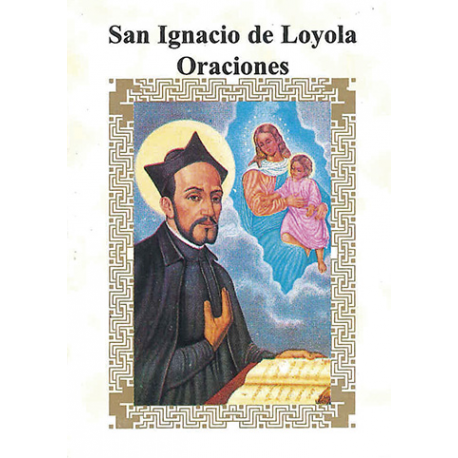 LIBRITO ORACIONES IGNACIO DE LOYOLA 7X5 CM LIBRITO ORACIONES IGNACIO DE LOYOLA 7X5 CM