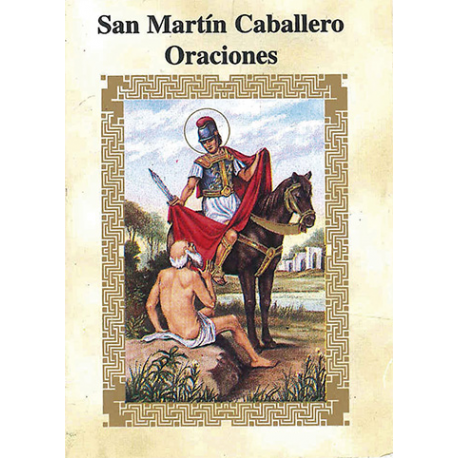 LIBRITO ORACIONES MARTIN CABALLERO 7X5 CM LIBRITO ORACIONES MARTIN CABALLERO 7X5 CM