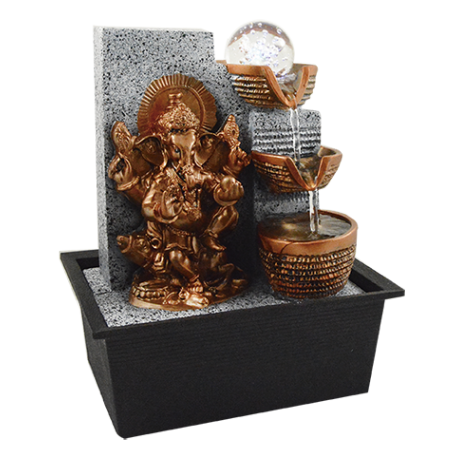 FUENTE GANESHA 25X21X15CM REF 10364021 FUENTE GANESHA 25X21X15CM REF 10364021