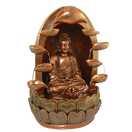 FUENTE BUDA ALTAR DORADO 40X26X17CM REF 10364018 FUENTE BUDA ALTAR DORADO 40X26X17CM REF 10364018