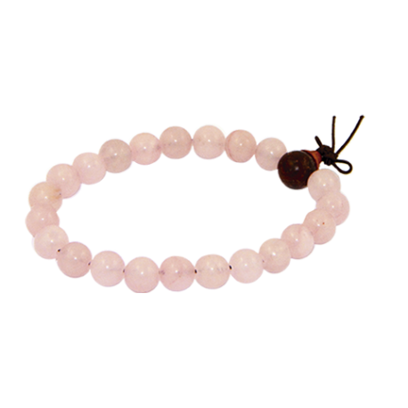 PULSERA MALA TIBETANA CUARZO ROSA PULSERA MALA TIBETANA CUARZO ROSA