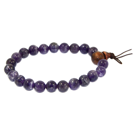 PULSERA MALA TIBETANA AMATISTA PULSERA MALA TIBETANA AMATISTA