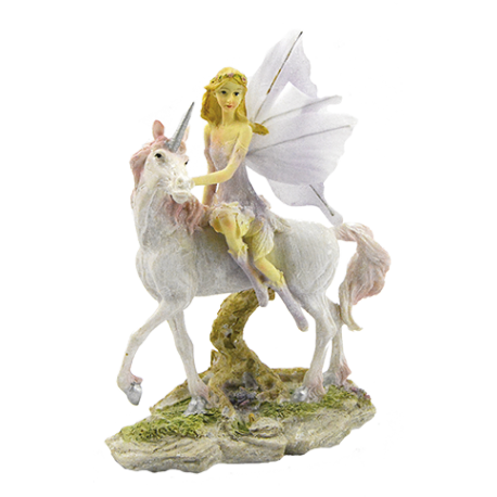 HADA CON UNICORNIO 17X13X7CM REF 12853 HADA CON UNICORNIO 17X13X7CM REF 12853