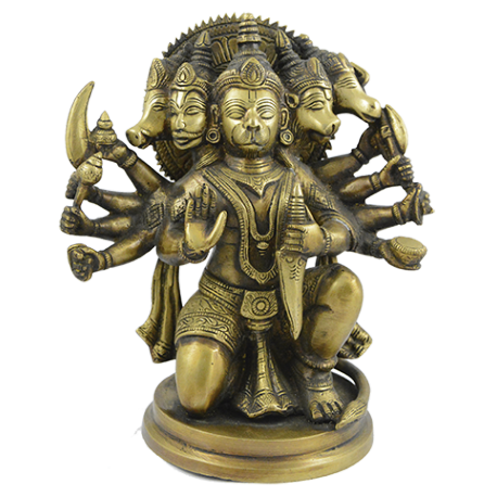 HANUMAN IMAGEN BRONCE 22CM HANUMAN IMAGEN BRONCE 22CM