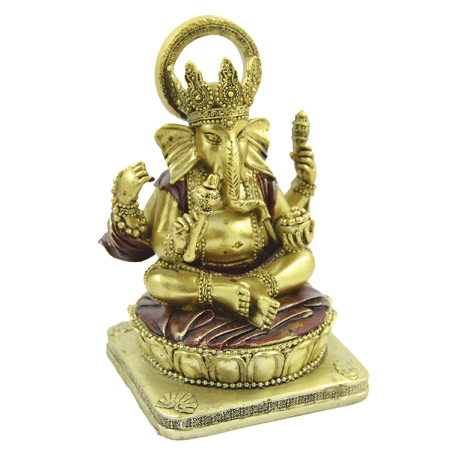GANESHA DORADO Y ROJO 14CM (REF GAN06) GANESHA DORADO Y ROJO 14CM (REF GAN06)