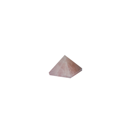 PIRAMIDE CUARZO ROSA 1,5X2,5CM PIRAMIDE CUARZO ROSA 1,5X2,5CM