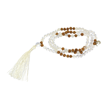 MALA MINERAL CUARZO CRISTALCON RUDRASKA REF241005170036 MALA MINERAL CUARZO CRISTALCON RUDRASKA REF241005170036