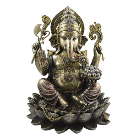 IMAGEN GANESHA BRONCE 30X24X24CM REF 11624 IMAGEN GANESHA BRONCE 30X24X24CM REF 11624