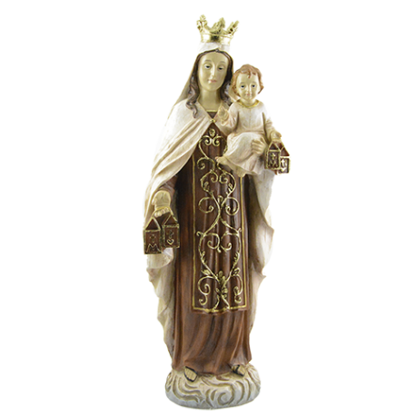 VIRGEN DEL CARMEN MADERA VIEJA 40CM REF 04212 VIRGEN DEL CARMEN MADERA VIEJA 40CM REF 04212