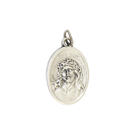 MEDALLA METAL ECCE HOMO 2CM APROX MEDALLA METAL ECCE HOMO 2CM APROX