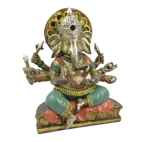 IMAGEN GANESHA 18X15X7CM REF 14074 IMAGEN GANESHA 18X15X7CM REF 14074