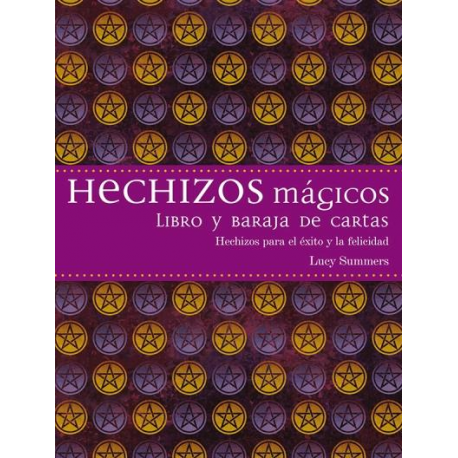 HECHIZOS MAGICOS LIBRO Y BARAJA DE CARTAS HECHIZOS MAGICOS LIBRO Y BARAJA DE CARTAS