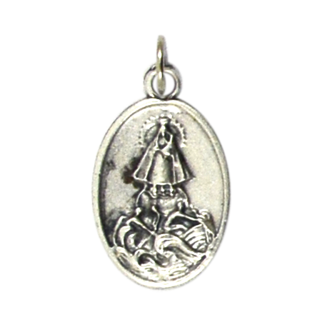 MEDALLA METAL VIRGEN CARIDAD DEL COBRE 2CM APROX MEDALLA METAL VIRGEN CARIDAD DEL COBRE 2CM APROX