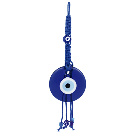 OJO TURCO CON CORDON TRENZADO 28CM APROX 9CMØ OJO TURCO CON CORDON TRENZADO 28CM APROX 9CMØ