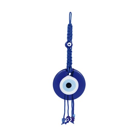 OJO TURCO CON CORDON TRENZADO 25CM APROX 7CMØ OJO TURCO CON CORDON TRENZADO 25CM APROX 7CMØ