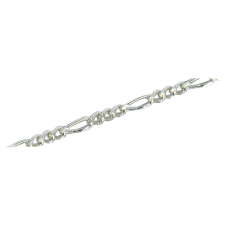 CADENA PLATA FIGARO 80X45 (REF 26116) CADENA PLATA FIGARO 80X45 (REF 26116)