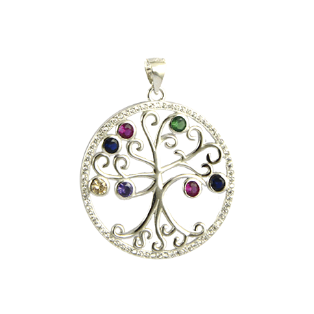 CELTA ARBOL DE LA VIDA CIRCONITOS COLORES 3CM REF30058 CELTA ARBOL DE LA VIDA CIRCONITOS COLORES 3CM REF30058