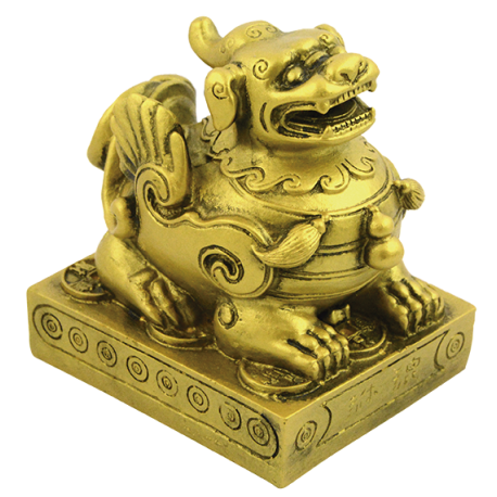 DRAGON CHINO RESINA DORADO 7X5X8CM REF 9758169 DRAGON CHINO RESINA DORADO 7X5X8CM REF 9758169