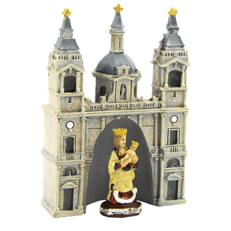 IMAGEN VIRGEN ALMUDENA CON CATEDRAL 10X7CM APROX 18363 IMAGEN VIRGEN ALMUDENA CON CATEDRAL 10X7CM APROX 18363