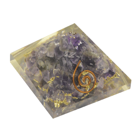 ORGON MINERAL PIRAMIDE MINI AMATISTA 2,5CMX2,5CM ORGON MINERAL PIRAMIDE MINI AMATISTA 2,5CMX2,5CM