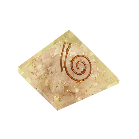 ORGON MINERAL PIRAMIDE MINI CUARZO ROSA 2,5X2,5CM ORGON MINERAL PIRAMIDE MINI CUARZO ROSA 2,5X2,5CM