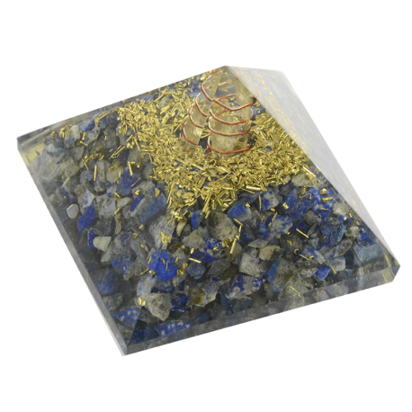 ORGON MINERAL PIRAMIDE MEDIANA LAPISLAZULI 7X7X6CM ORGON MINERAL PIRAMIDE MEDIANA LAPISLAZULI 7X7X6CM