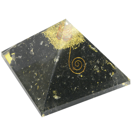 ORGON MINERAL PIRAMIDE GRANDE TURMALINA 12,5X12,5X9,5 CM ORGON MINERAL PIRAMIDE GRANDE TURMALINA 12,5X12,5X9,5 CM