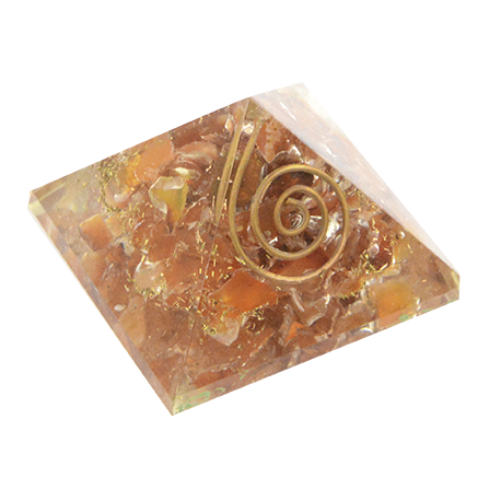 ORGON MINERAL PIRAMIDE MINI CARNEOLA 2,5CMX2,5CM ORGON MINERAL PIRAMIDE MINI CARNEOLA 2,5CMX2,5CM