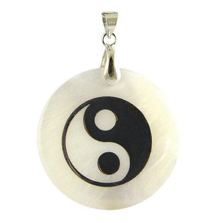 COLGANTE NACARADO YING YANG 3CM APROX COLGANTE NACARADO YING YANG 3CM APROX