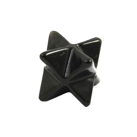 ESTRELLA MERKABA OBSIDIANA 2CM APROX ESTRELLA MERKABA OBSIDIANA 2CM APROX