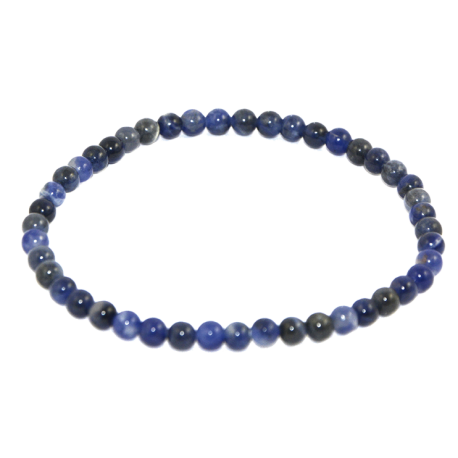 PULSERA BOLA SODALITA 4mm PULSERA BOLA SODALITA 4mm