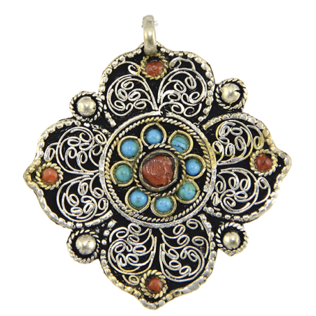 COLGANTE NEPAL MANDALA 4CM APROX COLGANTE NEPAL MANDALA 4CM APROX