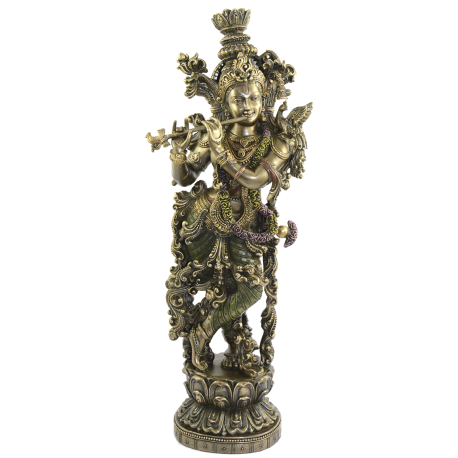 IMAGEN DIOS INDU KRISHNA 37X11X8CM REF 15963 IMAGEN DIOS INDU KRISHNA 37X11X8CM REF 15963