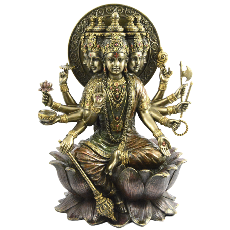 IMAGEN DIOSA INDU GAYATRI 26X17X14CM REF 15962 IMAGEN DIOSA INDU GAYATRI 26X17X14CM REF 15962