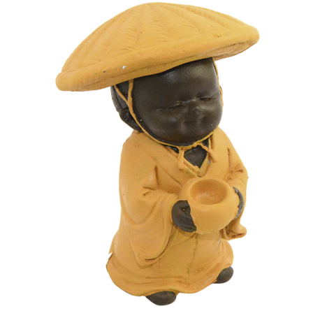 IMAGEN SHAOLIN CON SOMBRERO 11CM APROX REF 52413 IMAGEN SHAOLIN CON SOMBRERO 11CM APROX REF 52413