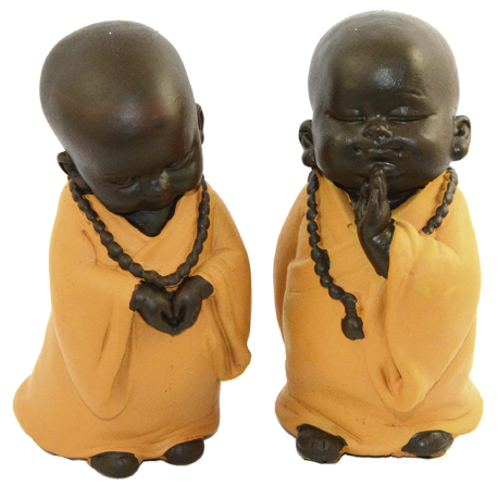 IMAGEN SHAOLIN PIE ORANDO A B 12CM APROX REF 52422 IMAGEN SHAOLIN PIE ORANDO A B 12CM APROX REF 52422