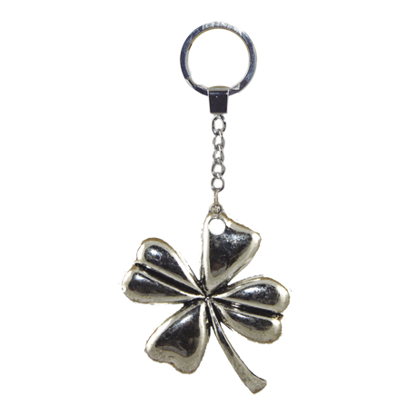 LLAVERO METAL TREBOL 6,5CM LLAVERO METAL TREBOL 6,5CM